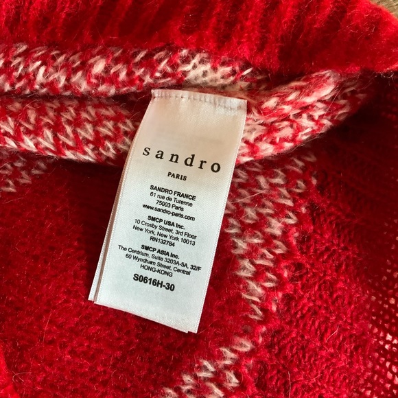 Sweater Weather🍁 Shop Sandro Sparks Plaid Mohair Sweater - Picture 8 of 11